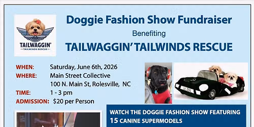 Doggie Fashion Show & Silent Auction Fundraiser
