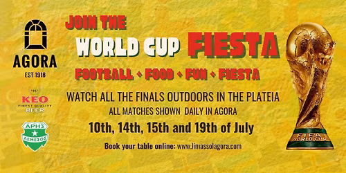 World Cup Fiesta at Limassol AGORA - GRAND FINAL