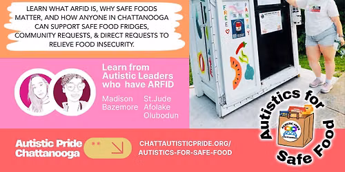 Autistics For Safe Food Community Workshop
