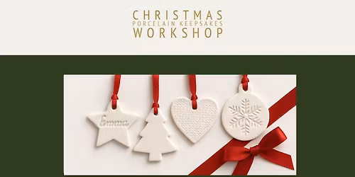Make Your Own Porcelain Christmas Keepsakes