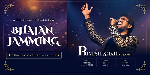 BHAJAN JAMMING with Priyesh Shah \u2013 A High-Energy Devotional Experience