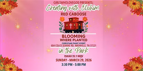 Creating With Elohim in the Park: Blooming where You Are Planted