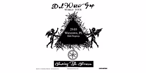 DEL WATER GAP - CHASING THE CHIMERA WORLD TOUR Official Event, 29.03.2026, Klub Progresja, Warszawa