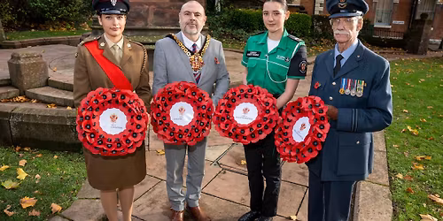 Remembrance Sunday - Wolverhampton City Centre