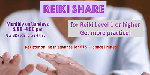 Monthly Reiki Share in Ann Arbor