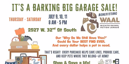 WAAL Garage Sale!!!
