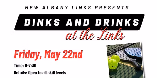 Dinks & Drinks at the Links