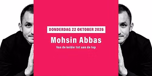  Netwerkavond 2026: Mohsin 'Van de kelder naar de top'