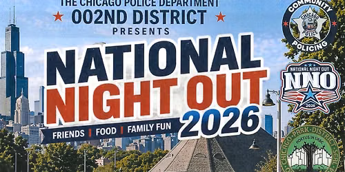 National Night Out 2026 - Chicago Police 002nd District