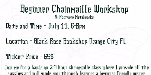 Beginner Chainmaille Class