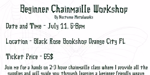 Beginner Chainmaille Class
