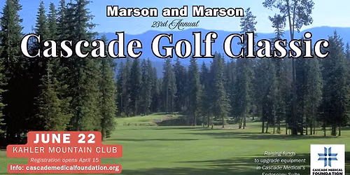 Marson and Marson Cascade Golf Classic