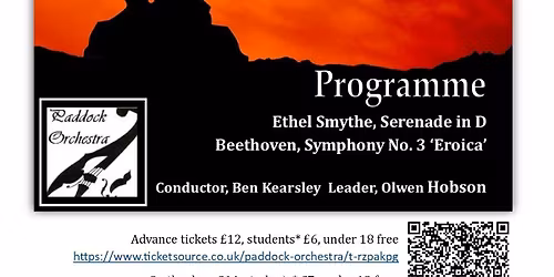 Paddock Orchestra's Summer Concert 2026