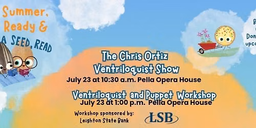 The Chris Ortiz Show Ventriliquist Show! 