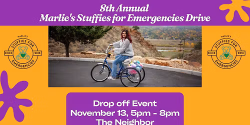 Marlie's Stuffies for Emergencies 8th Annual Stuffie Drop off Event