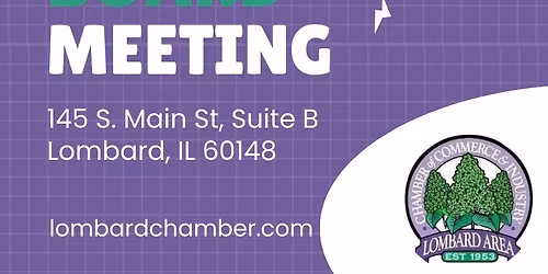 Chamber Board of Directors Meeting