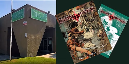 Swords Against! Sword & Sorcery Magazine Launch Party at Geeky Teas!