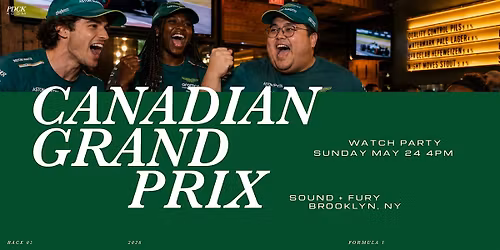 PDCK ROOM \u2022 2026 Canadian Grand Prix Watch Party \u2022 Downtown BK