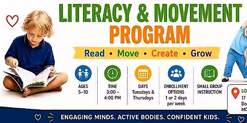 Literacy Movement Enrichment for Children