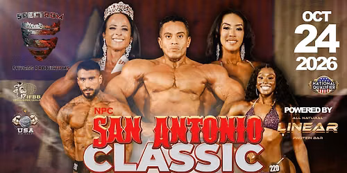 SPECTRUM FITNESS PRODUCTIONS 2026 NPC SAN ANTONIO CLASSIC