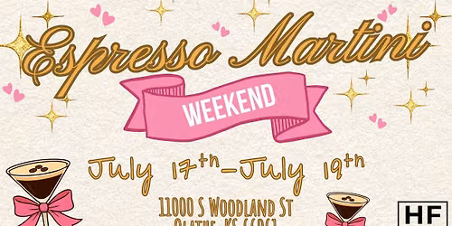 \u2728 Espresso Martini Weekend \u2728
