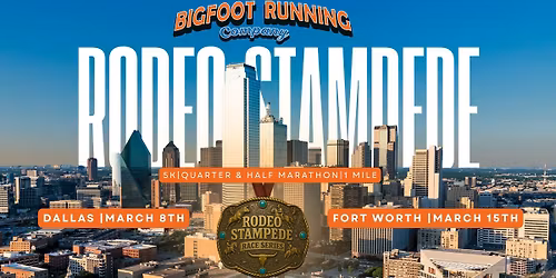 Rodeo Stampede Half Marathon - 5K\/QM\/HM - Fort Worth
