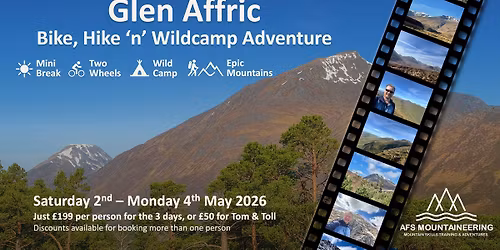 Glen Affric - Bike, Hike & Wildcamp Adventure