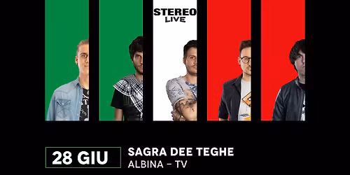 DOM 28.06\u2507Albina\u2507Stereolive\u2507Sagra Dee Teghe