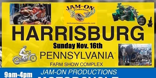 Harrisburg National Fall Motorcycle Swap Meet & Bike Show