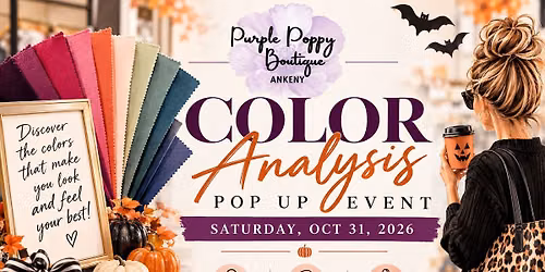 Color Analysis Pop Up 