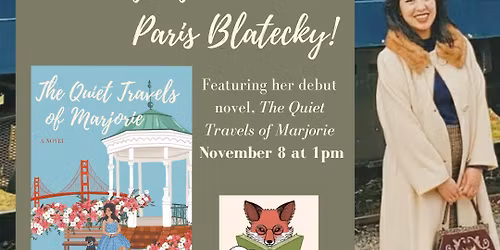 Author Event: Paris Blatecky