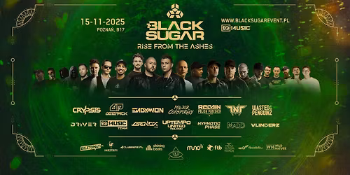 BLACK SUGAR - RISE FROM THE ASHES