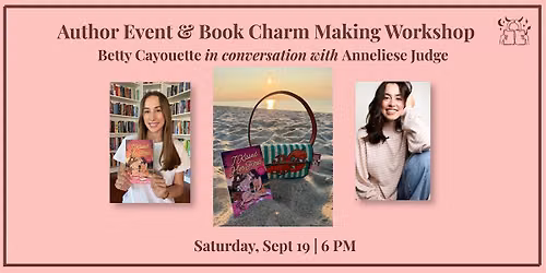 Author Event & Book Charm Making Workshop