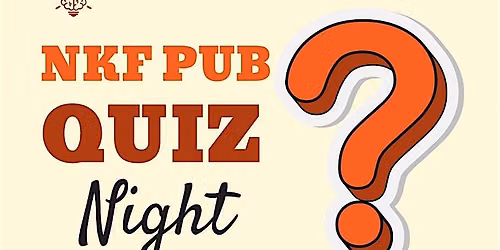 NKF Pub Quiz Night - Wednesday 9th September!