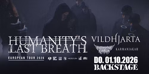 HUMANITY\u2019S | LAST BREATH  EUROPEAN TOUR 2026 | BACKSTAGE M\u00dcNCHEN 2026