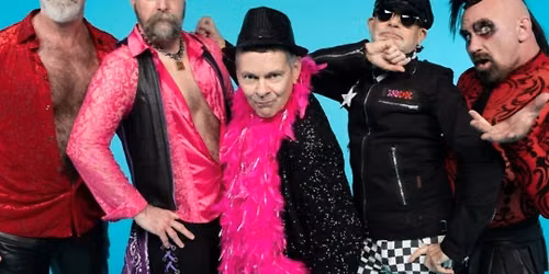 GayC\/DC: the world\u2019s first and only all-gay tribute to the music of AC\/DC! at Holy Frijoles