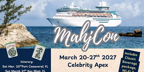 MahjCon Mah Jongg Cruise