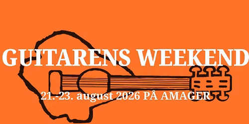 Guitarens weekend 2026