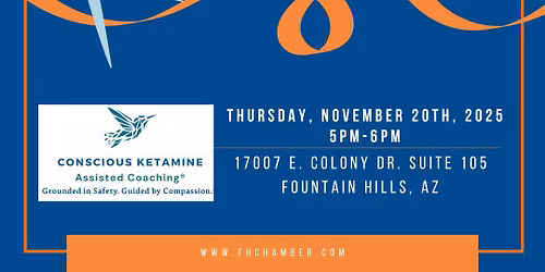 Ribbon Cutting - Conscious Ketamine - Assisted Coaching