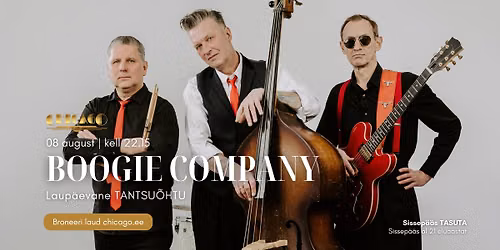 08.08 Boogie Company live @ Chicago 1933