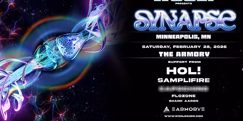 WOOLI Presents: SYNAPSE - LIVE at The Armory
