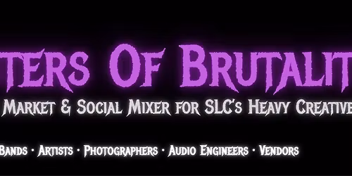 Masters of Brutality Market and Social Mixer