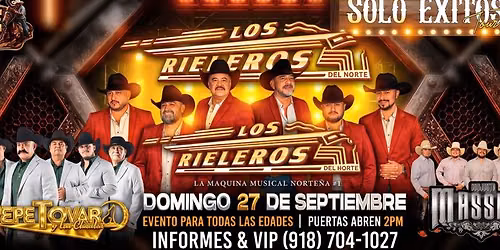 LOS RIELEROS DEL NORTE, EN TULSA OK.