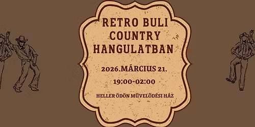 RETRO BULI country hangulatban