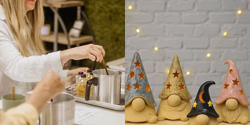 Custom Candle Making & Gnome Luminary Workshop