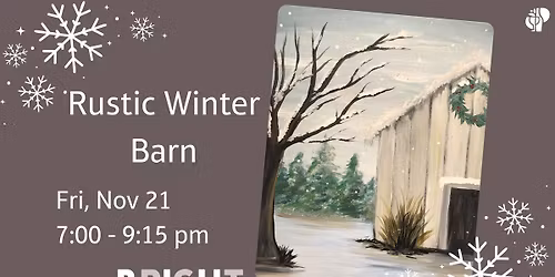 Wintery Paint & Sip!