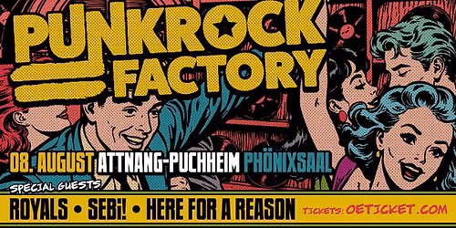 PUNK ROCK FACTORY + Guests