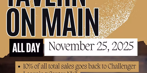 Giving Back Tuesday with Tavern on Main