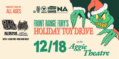 Hardcore 4 The Holidays ft Old Skin, Aleister Cowboy, Pig Splitter, Smear Campaign, Yapper | Aggie