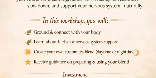 Nourish your Nervous System- 7 years anniversary celebration!